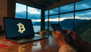 Bitcoin-casinoer i Norge: innskudd, uttak og vilkår
